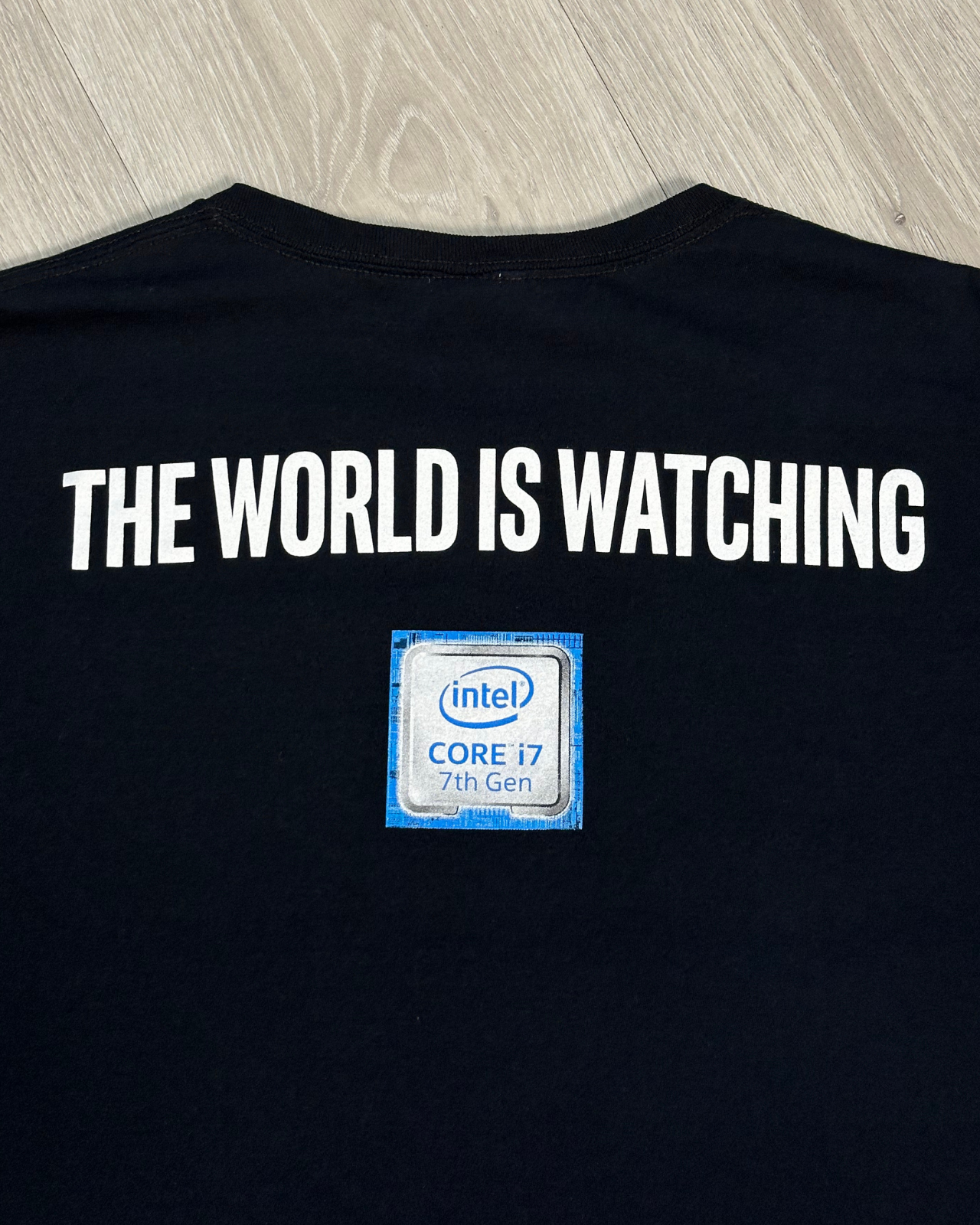 Intel Core i7 7th Gen "STREAM" Tech Promo T-Shirt - Size XL
