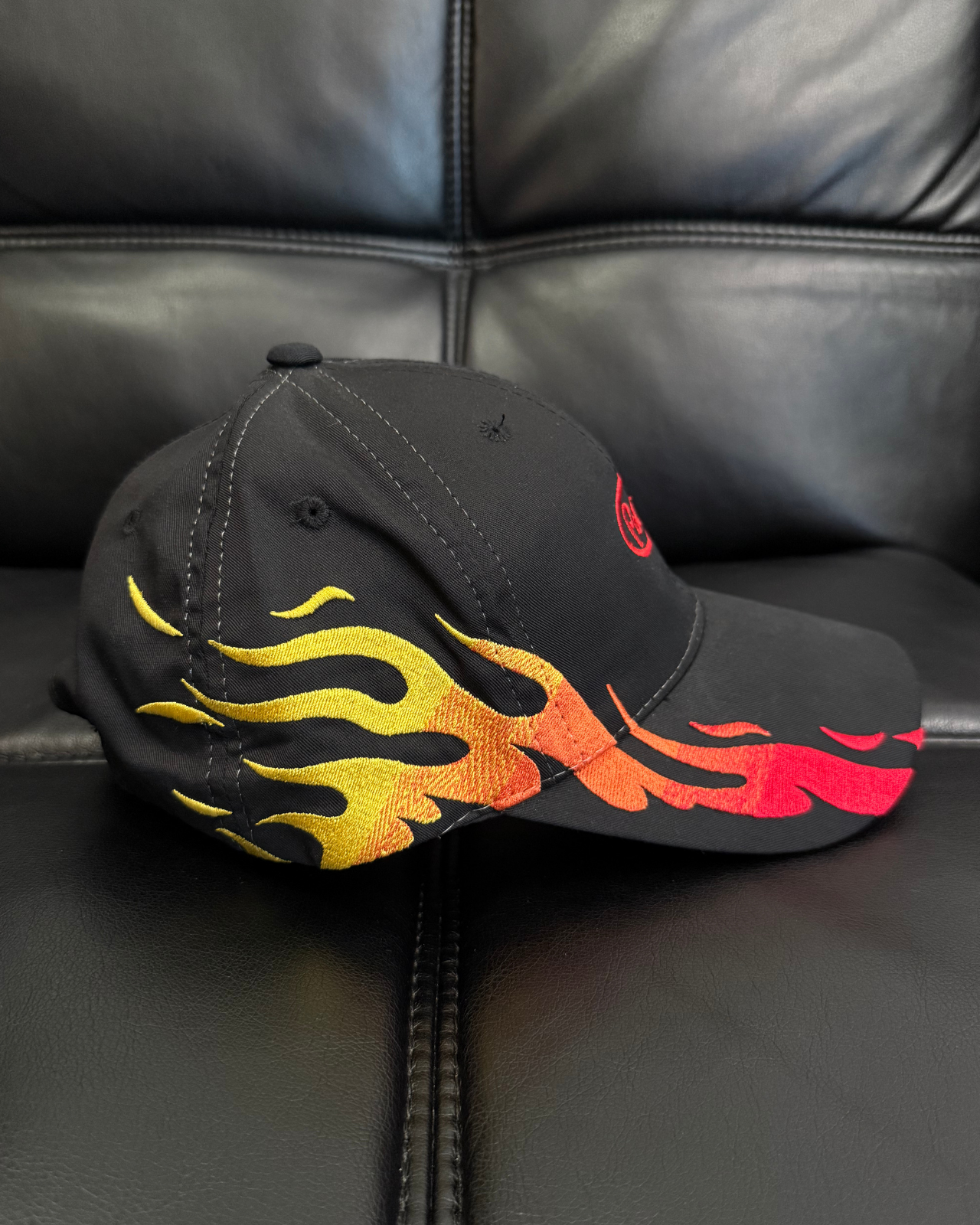 New - Peterbilt Trucks Flame Strap Back Hat