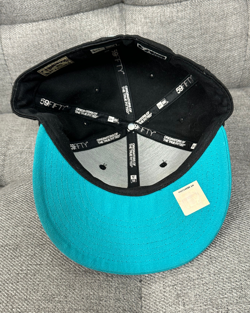 New Era Vancouver Grizzlies NBA Hardwood Classic Fitted Hat - Size 7 1/4