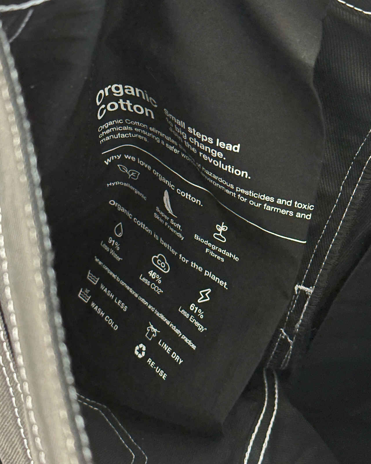 NWT - Afends Louie Coated Organic Fit Jean / Black