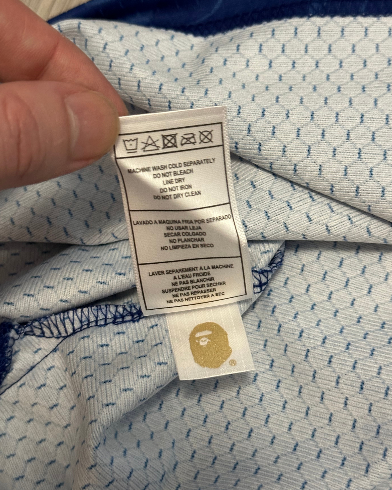 NWT - FW/21 BAPE x Mitchell & Ness x NFL New England Patriots Jersey - Size 52 (XXL)