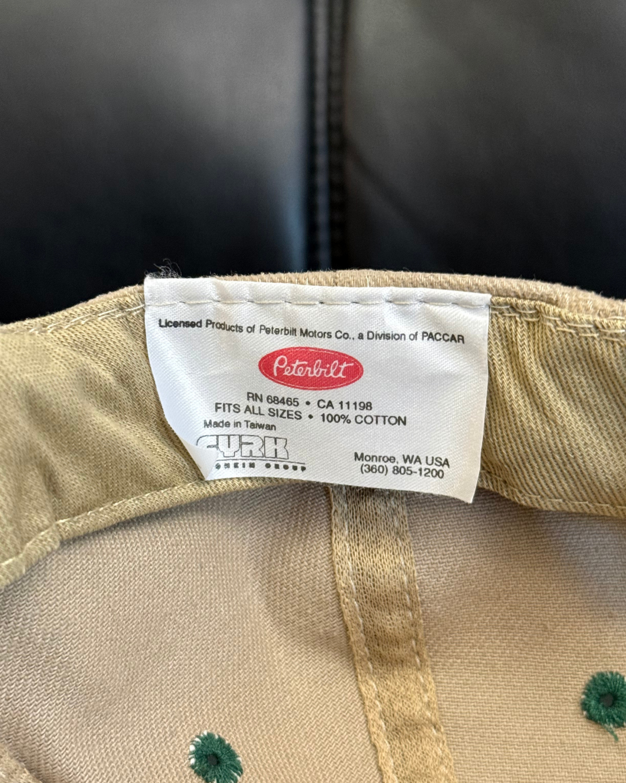 Vintage Peterbilt Trucks Snapback Hat