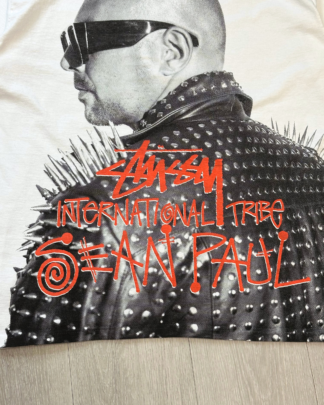 Stussy x Sean Paul T-Shirt - Size XL