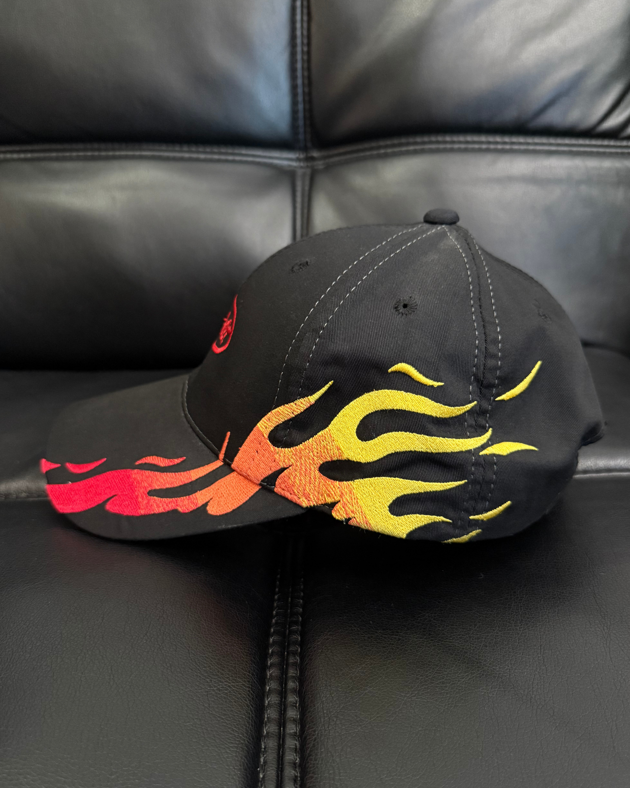 New - Peterbilt Trucks Flame Strap Back Hat