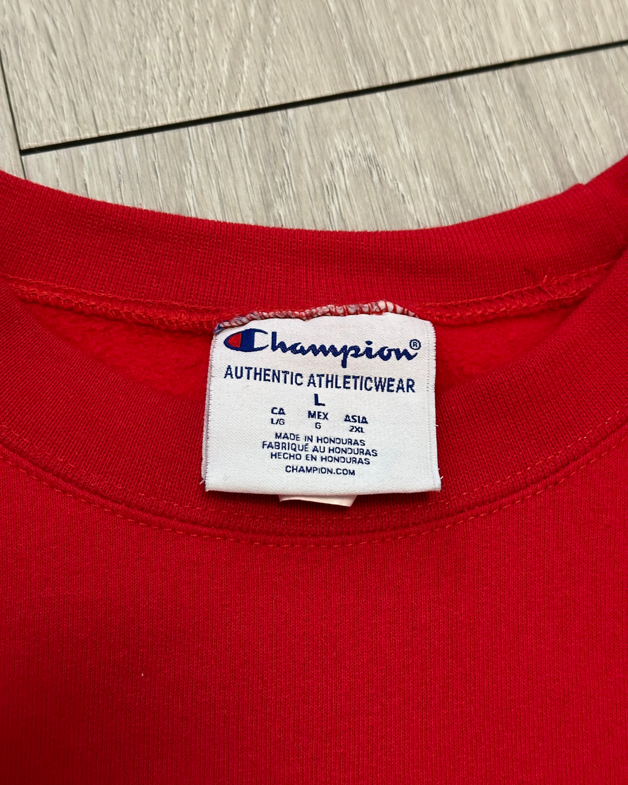 Champion University of Georgia Bulldogs Crewneck Sweatshirt - Size L