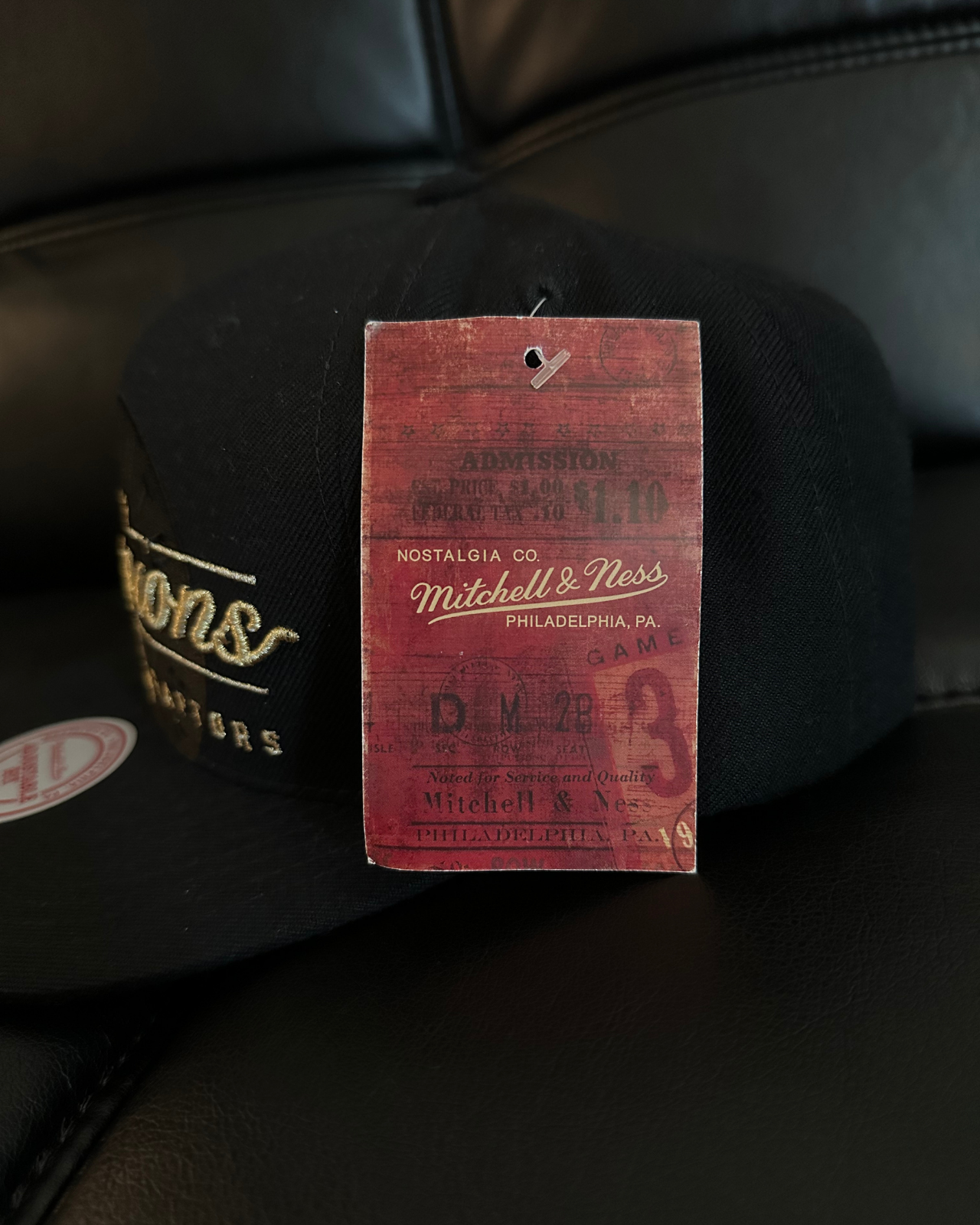 NWT 2019 Mitchell & Ness Toronto Raptors NBA Champions Snapback Hat