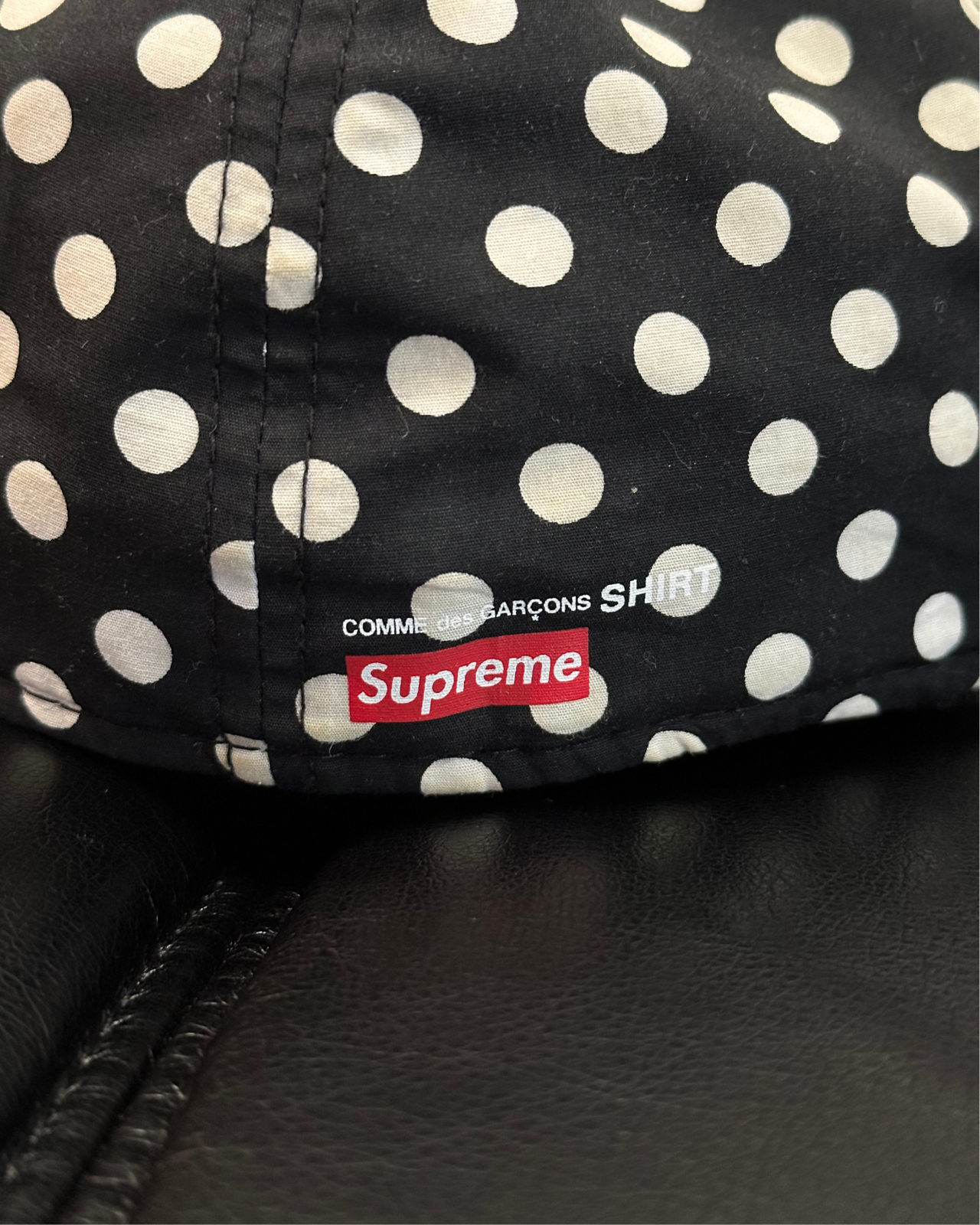 SS/14 Supreme x Comme Des Garcons New Era Fitted Hat - Size 7 3/8