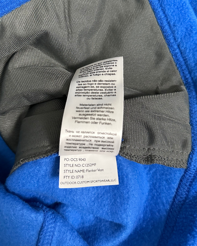 Columbia Kansas City Royals MLB Fleece Vest - Size M