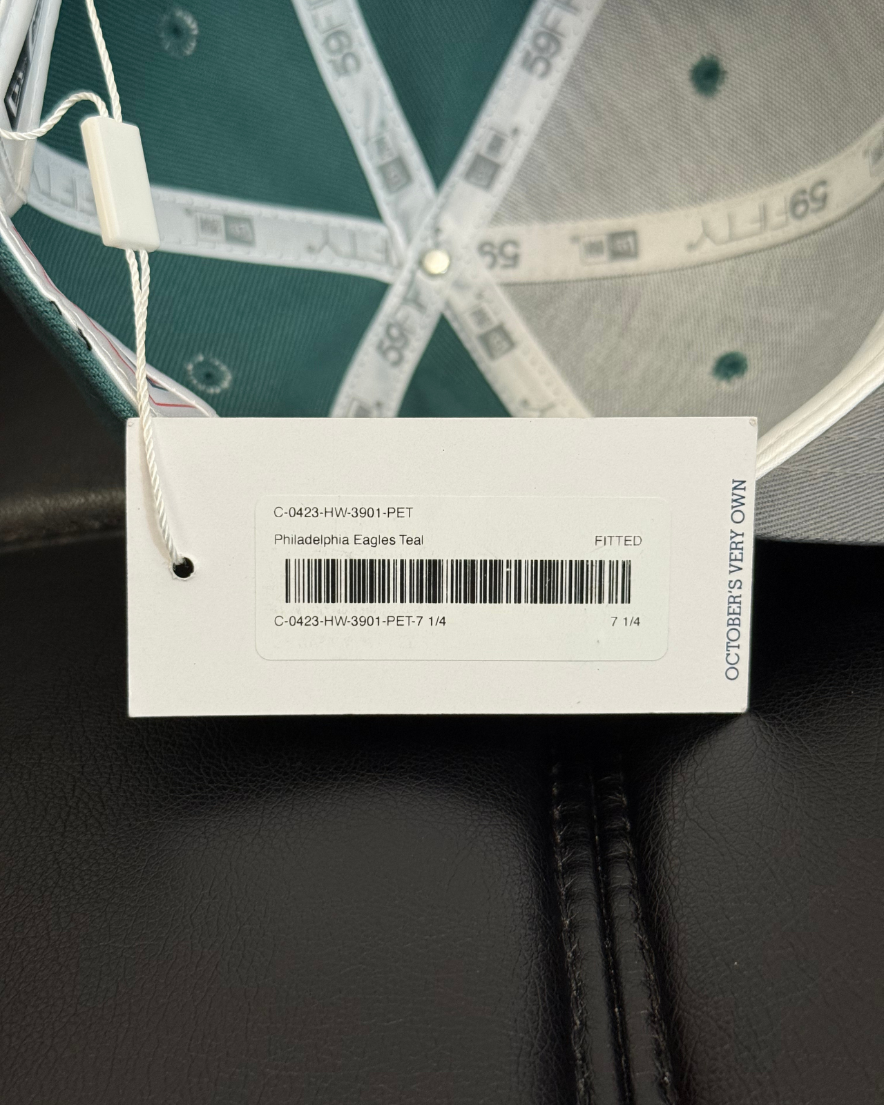 NWT - October's Very Own OVO x New Era x NFL Philadelphia Eagles Fitted Hat - Size 7 1/4