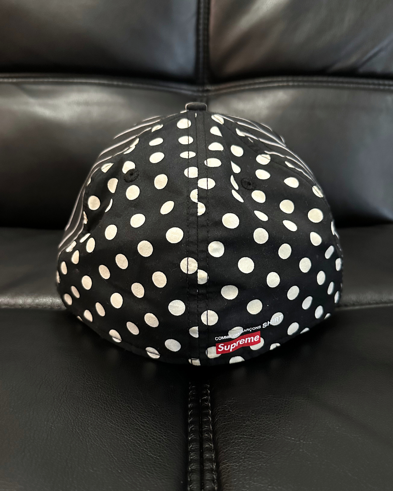 SS/14 Supreme x Comme Des Garcons New Era Fitted Hat - Size 7 3/8