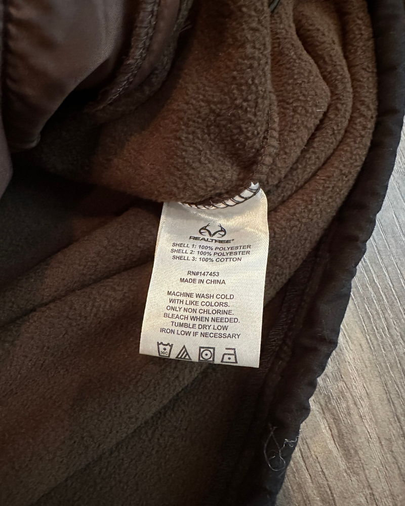 RealTree Camo Fleece Jacket - Size 2XL