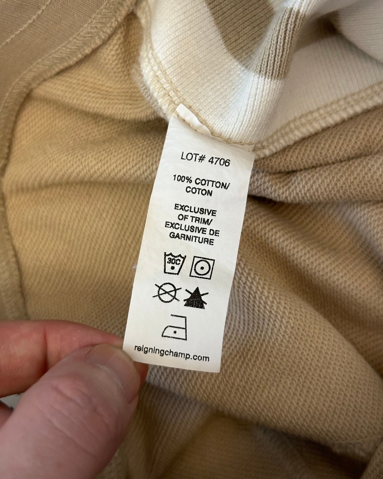Reigning Champ Side Stripe Sweatpants - Size M