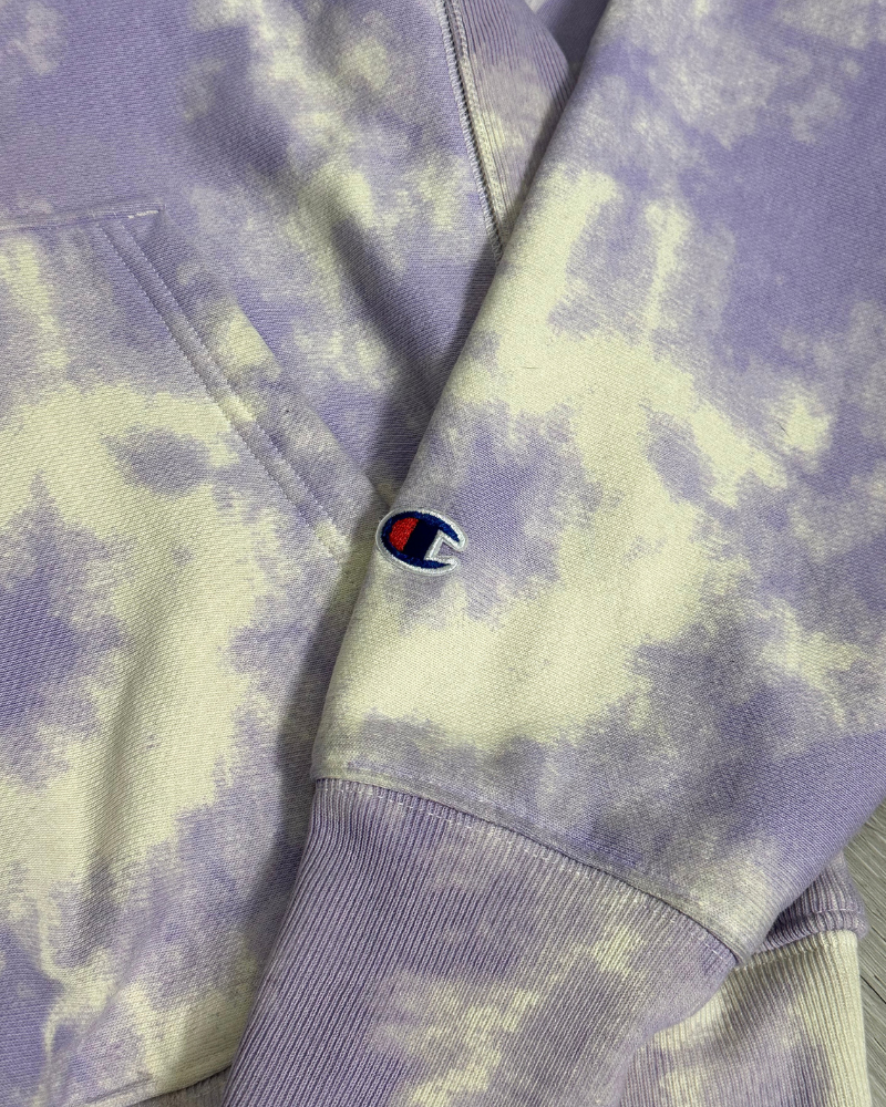 Champion Reverse Weave Tie-Dye Hoodie - Size M