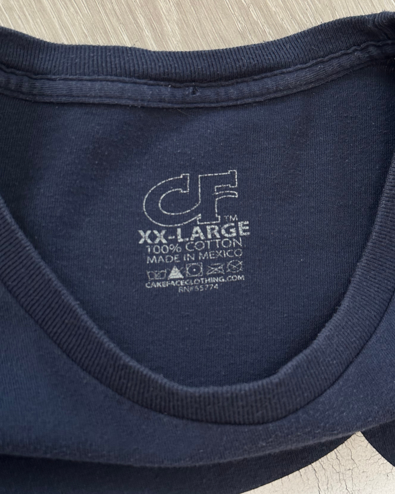 Cake Face Made & Paid In Seattle T-Shirt - Size XXL