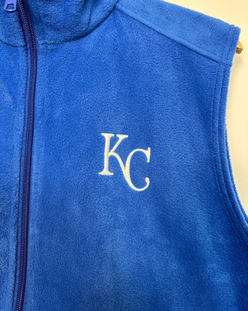 Columbia Kansas City Royals MLB Fleece Vest - Size M