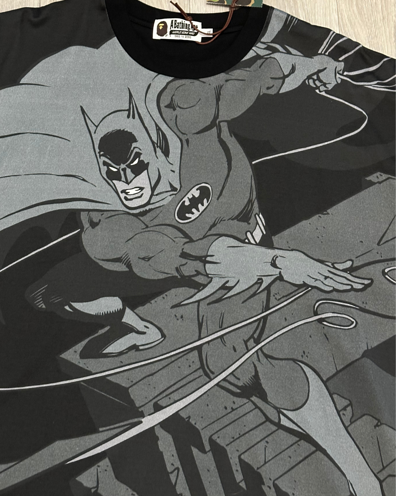 NWT - FW/20 BAPE x DC Batman AOP Relaxed T-Shirt - Size XL