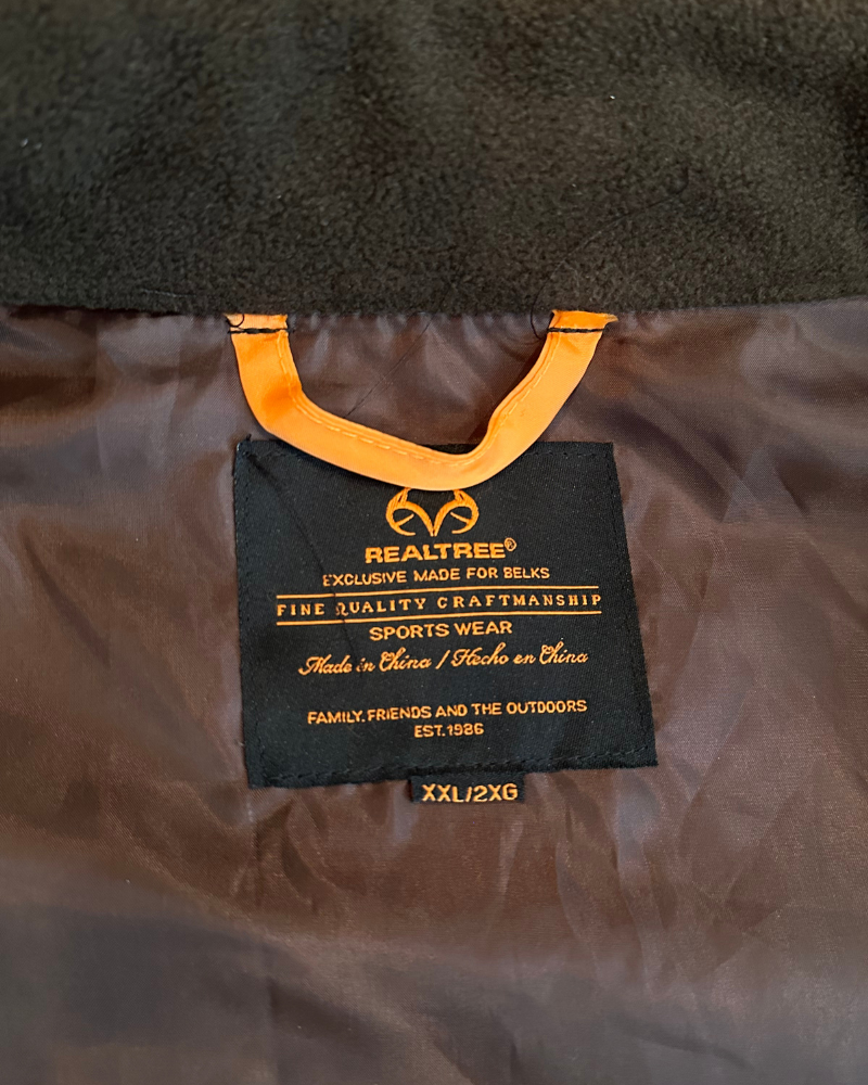 RealTree Camo Fleece Jacket - Size 2XL