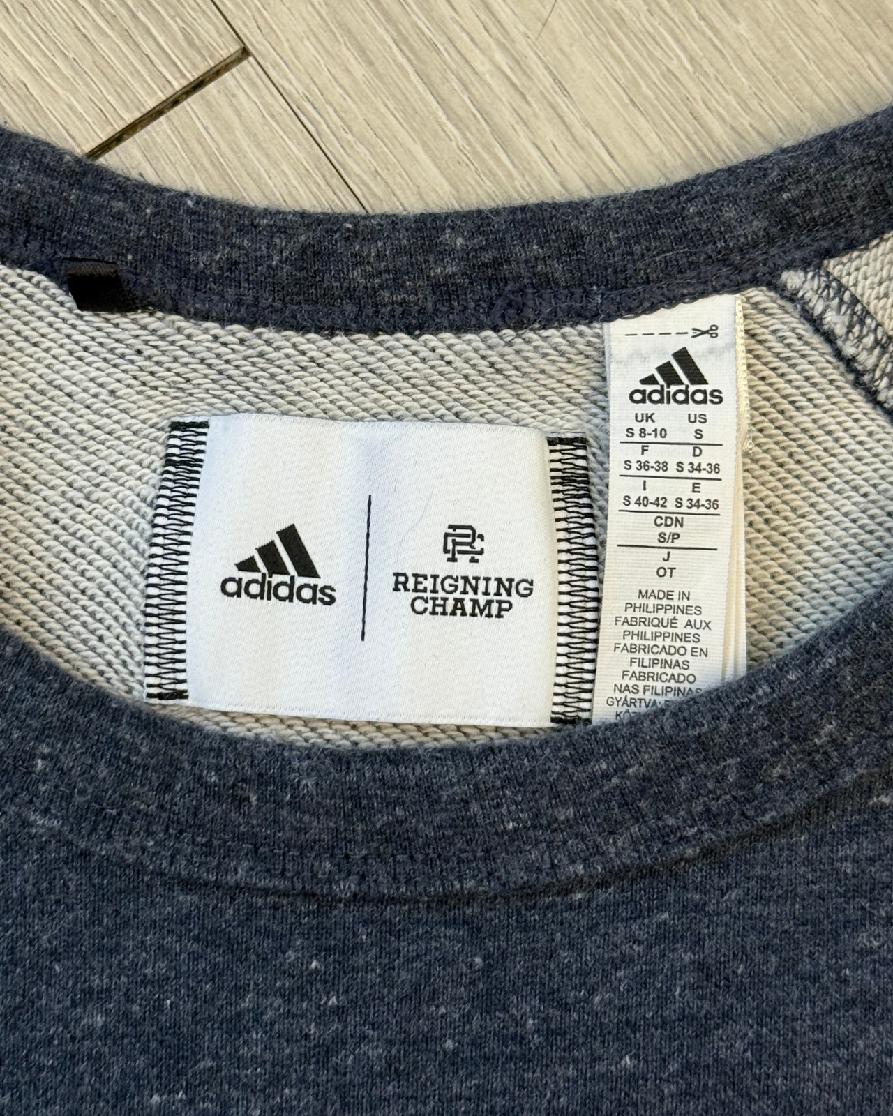 '17 Adidas x Reigning Champ Women's Sweatshirt - Size S