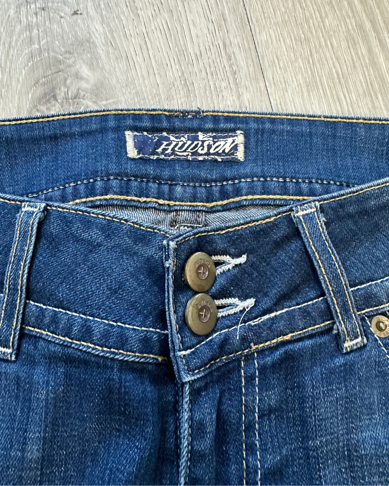 Hudson Low-Rise Flared Women's Jeans - Size 31x32