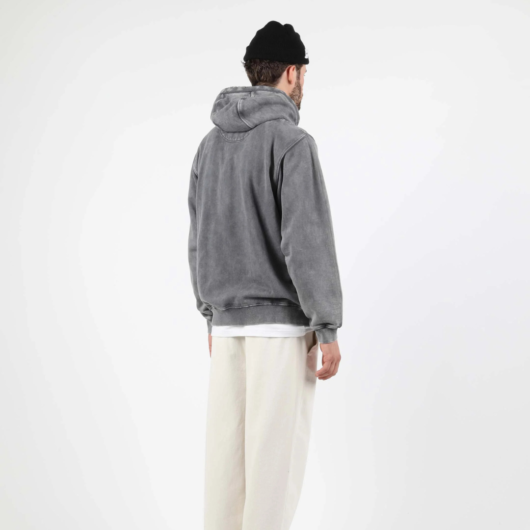 BNWT - Wemoto Clint Hooded Sweatshirt / Charcoal