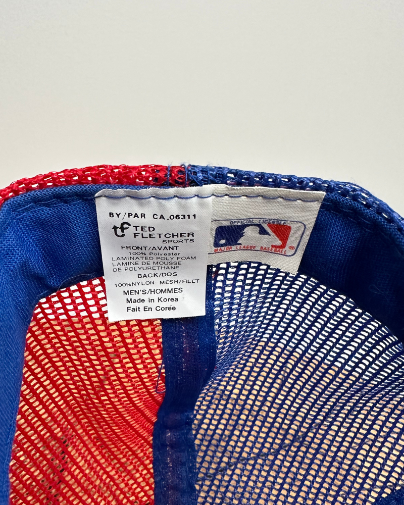 Vintage Montreal Expos MLB Trucker Hat