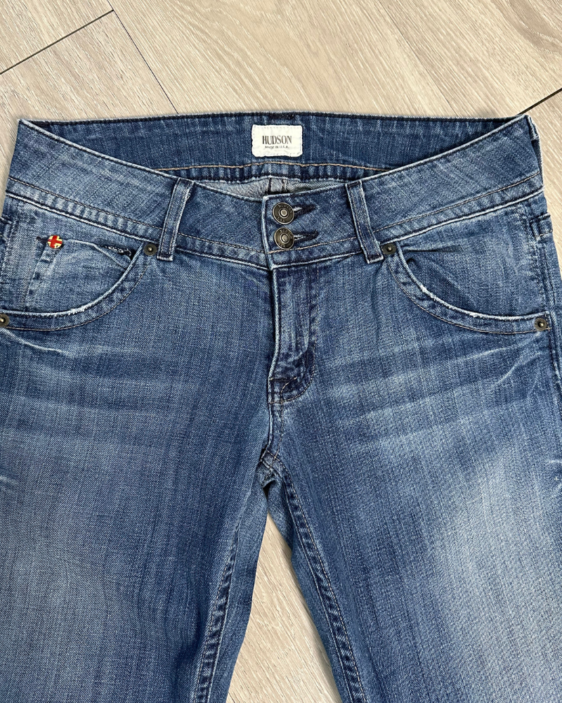 Hudson Low-Rise Flared Women's Jeans - Size 30x34