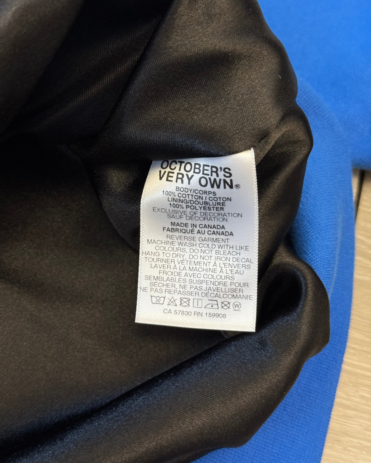 NWT - October's Very Own OVO x NCAA UCLA Bruins Varsity Jacket - Size L