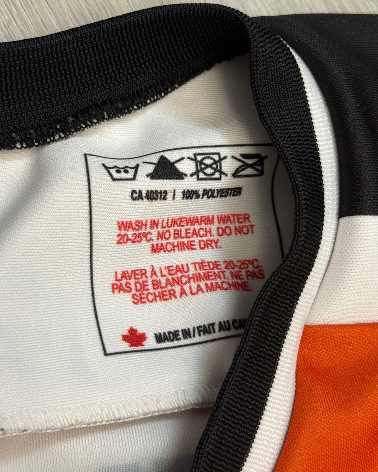 Rare Adidas Trinity Western University Bombers Hockey Jersey - Size XL