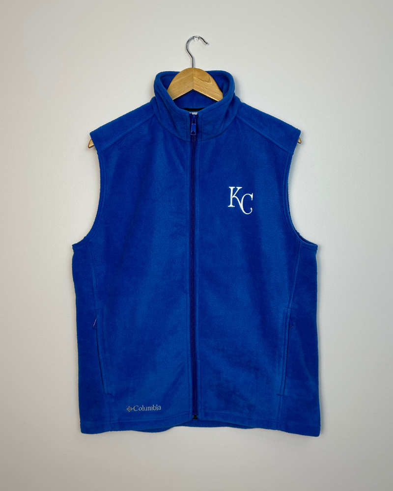 Columbia Kansas City Royals MLB Fleece Vest - Size M