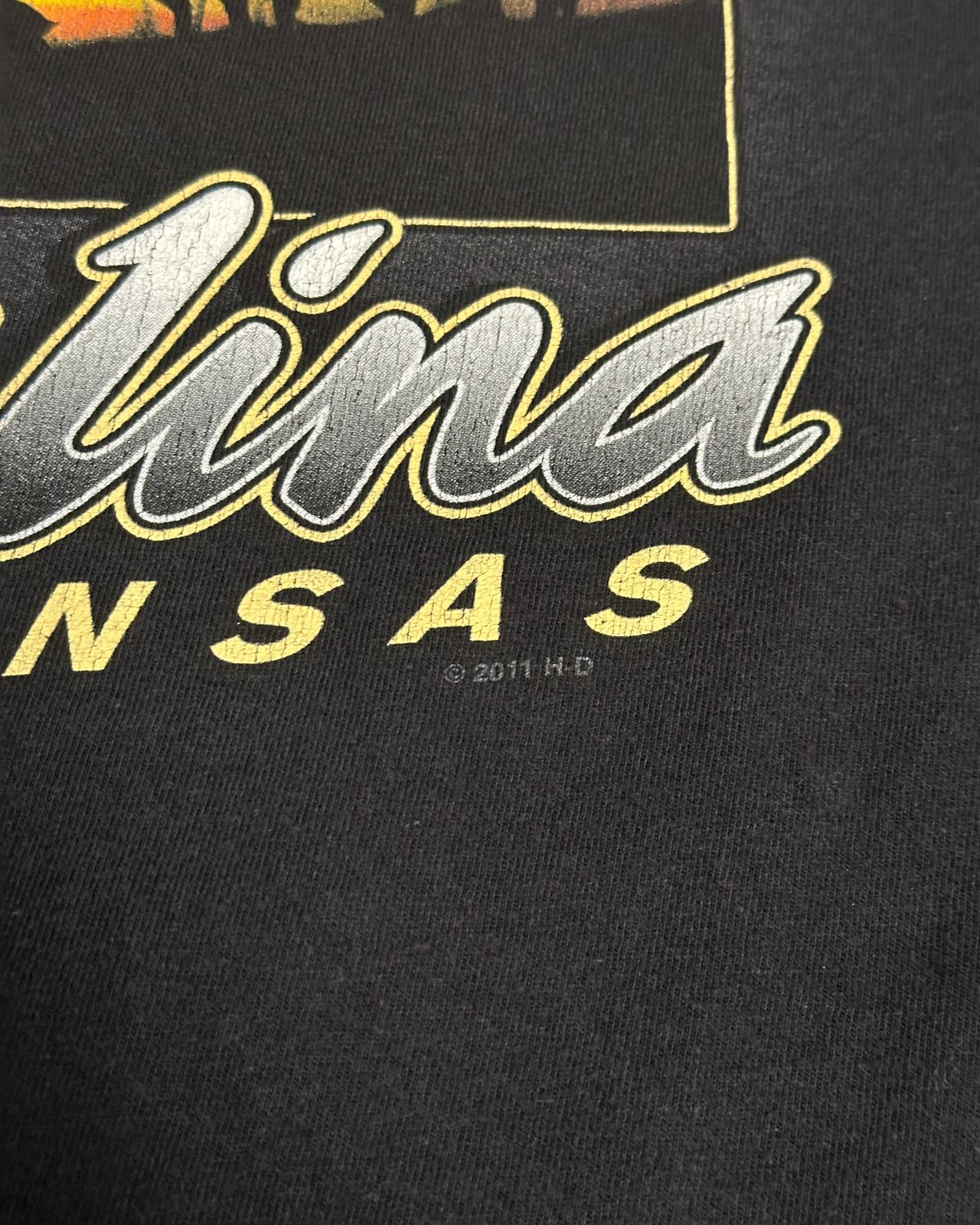 '11 Harley Davidson Salina Kansas T-Shirt - Size XL