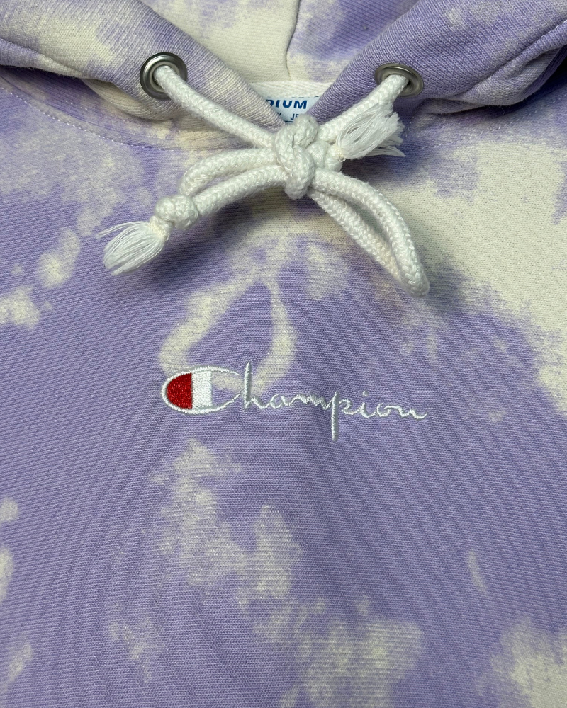 Champion Reverse Weave Tie-Dye Hoodie - Size M