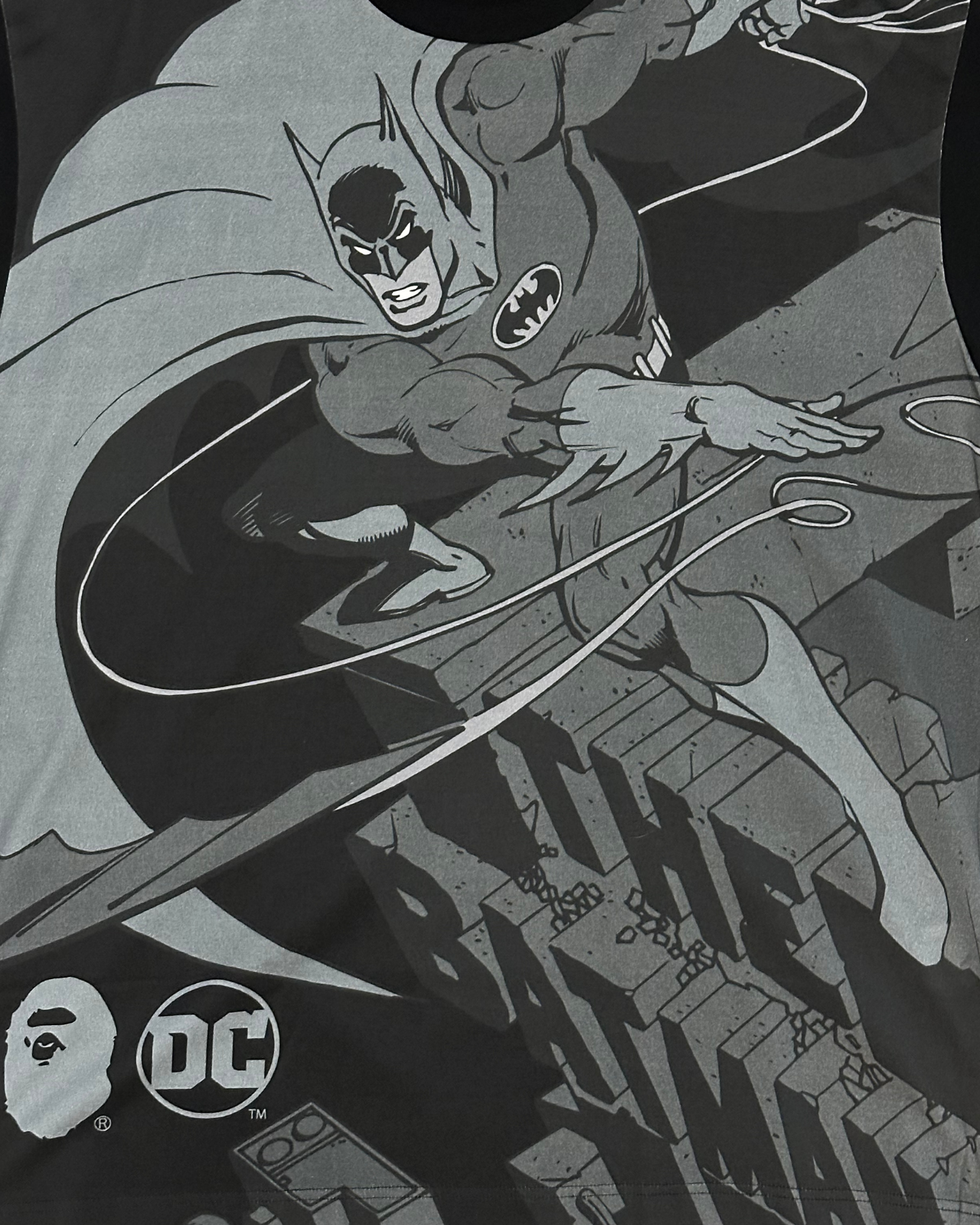 NWT - FW/20 BAPE x DC Batman AOP Relaxed T-Shirt - Size XL