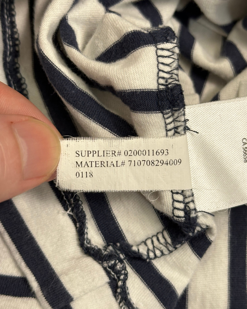 Polo Ralph Lauren Striped V-Neck Pocket T-Shirt - Size S