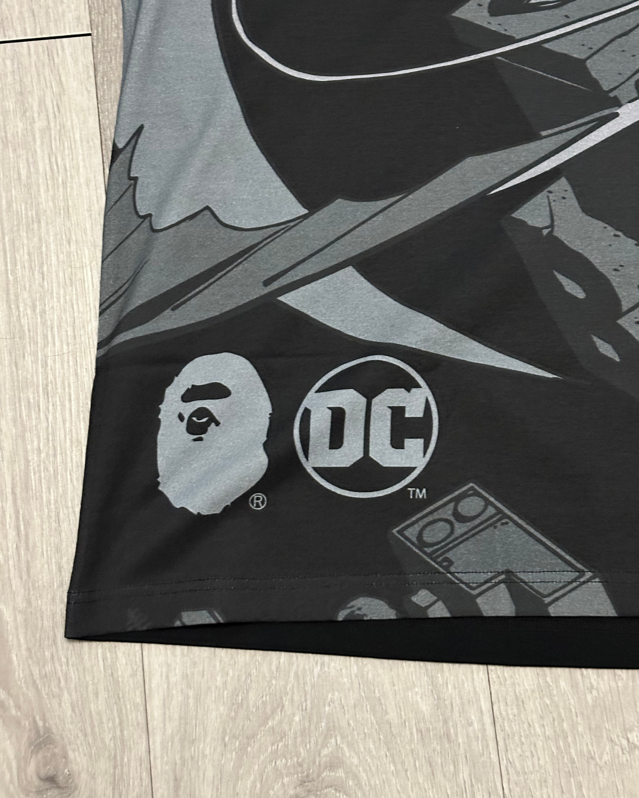 NWT - FW/20 BAPE x DC Batman AOP Relaxed T-Shirt - Size XL