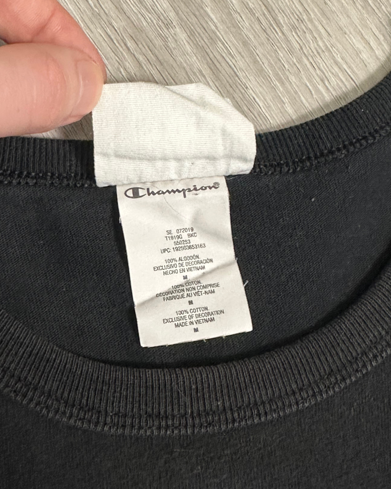 Champion Fleece Logo T-Shirt - Size M