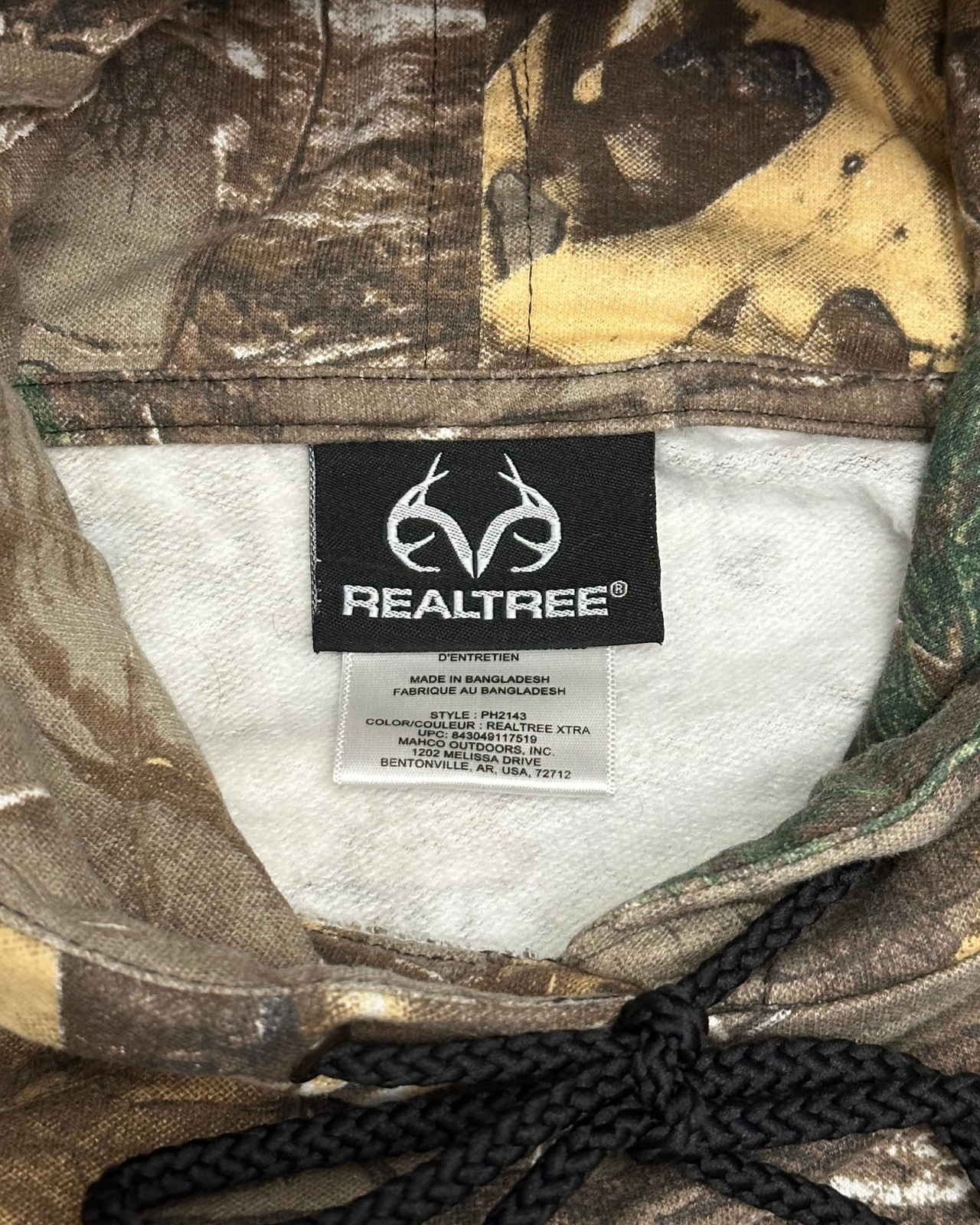 RealTree Camo Hoodie - Size L