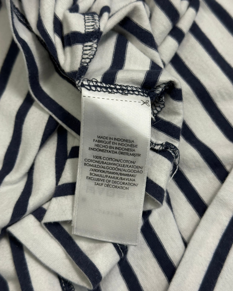 Polo Ralph Lauren Striped V-Neck Pocket T-Shirt - Size S