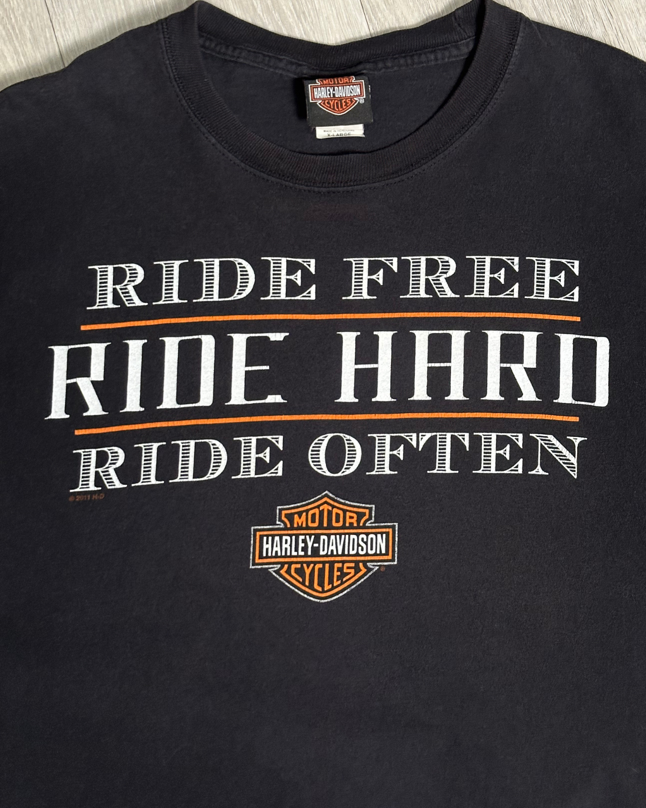 '11 Harley Davidson Salina Kansas T-Shirt - Size XL