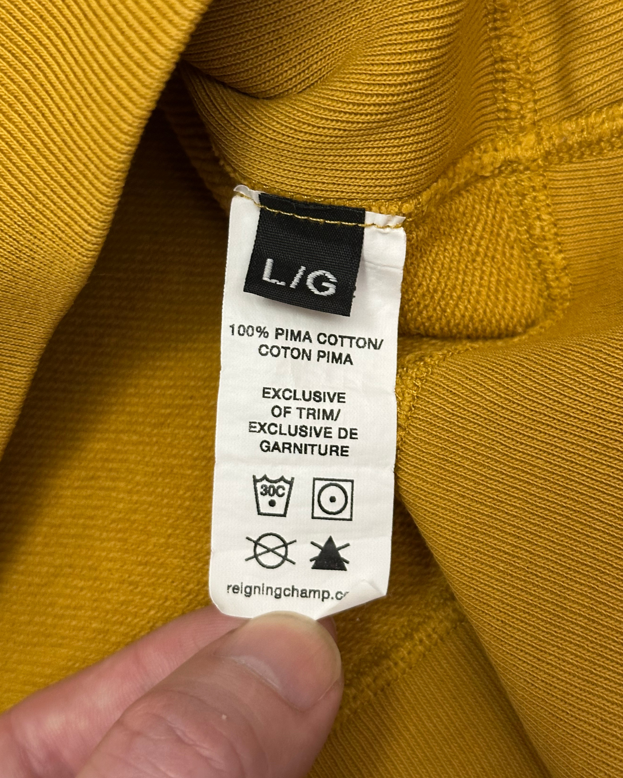 Reigning Champ Hoodie - Size L