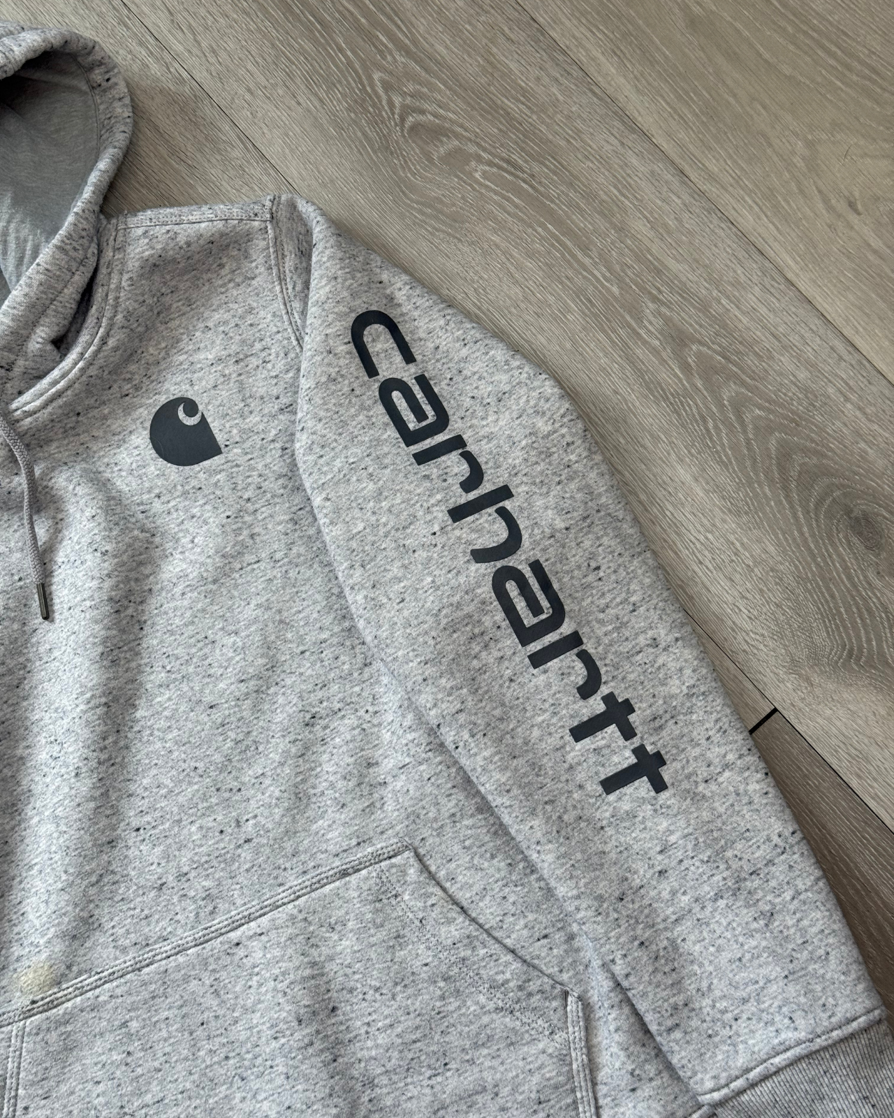 Carhartt Relaxed Fit Women's Grey Hoodie - Size XL