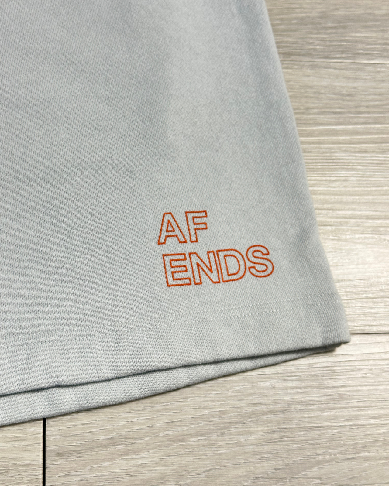 NWT - Afends Conditional Unisex Organic Sweat Short / Smoke