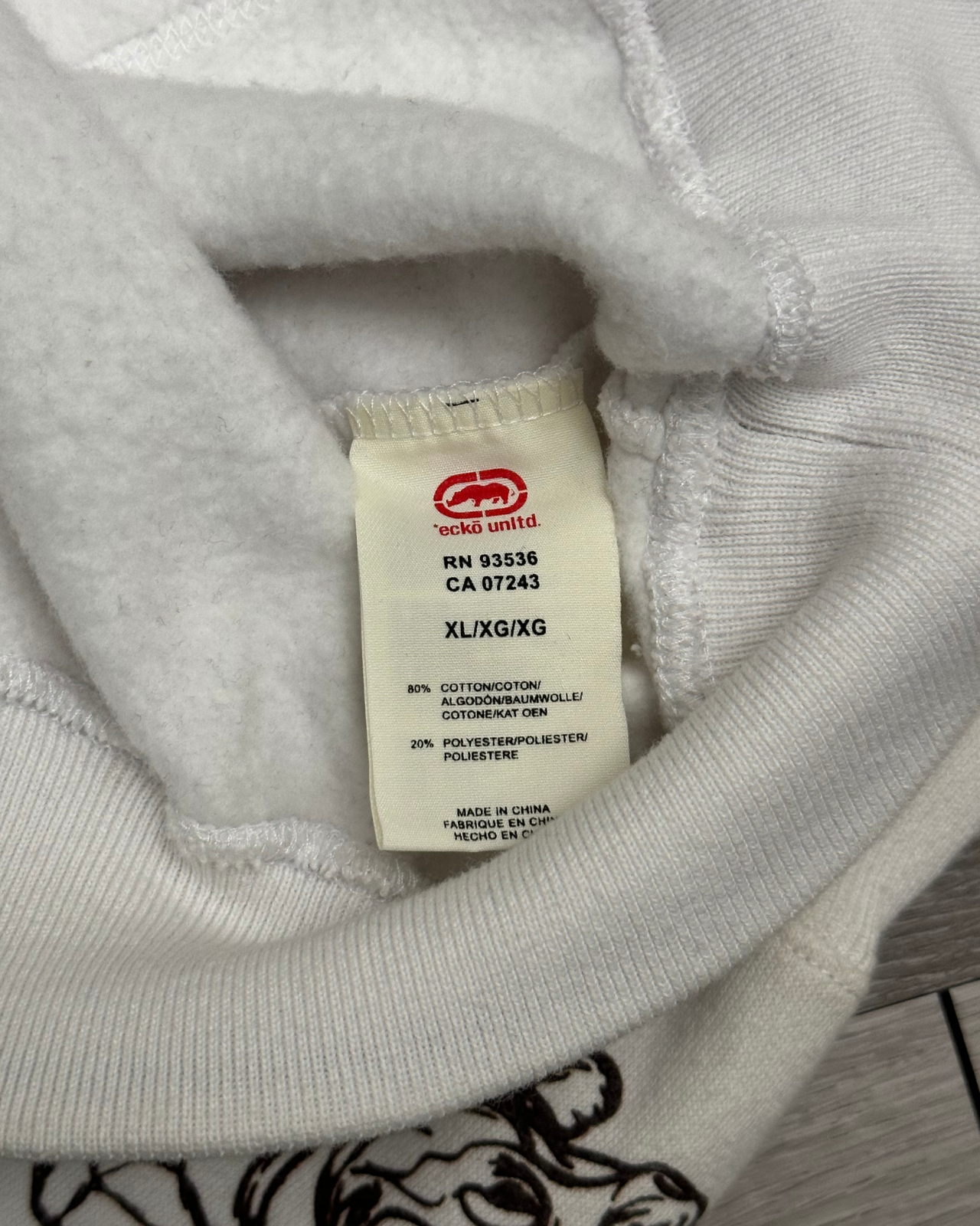 New - Y2K Ecko Unltd. Zip-Up Hoodie - Size XL