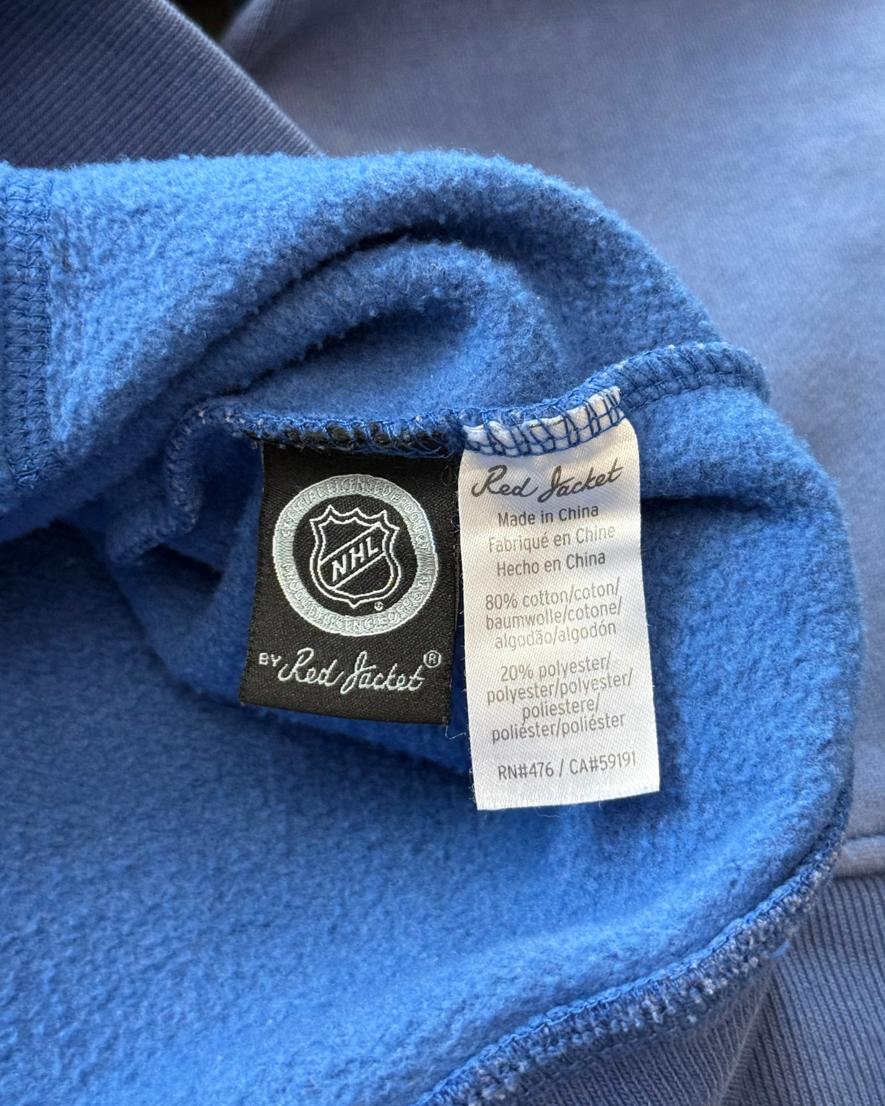 New York Rangers NHL Faded Hoodie - Size XXL