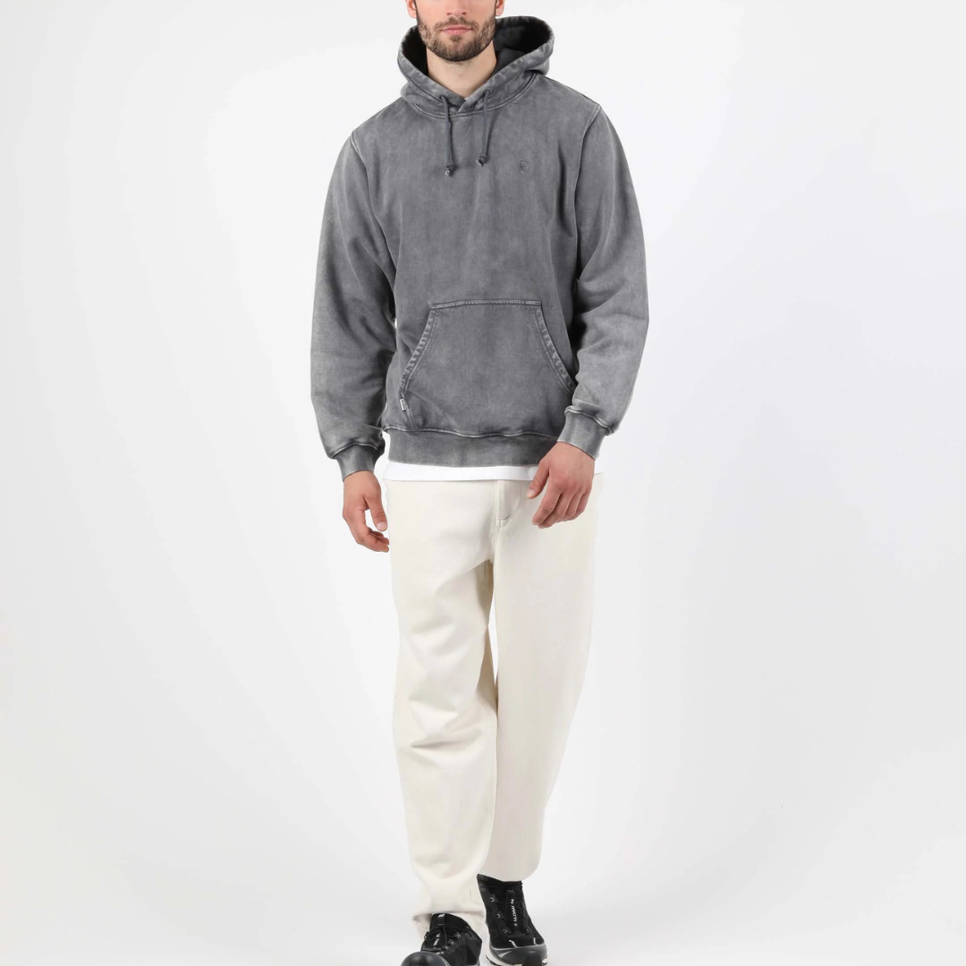 BNWT - Wemoto Clint Hooded Sweatshirt / Charcoal
