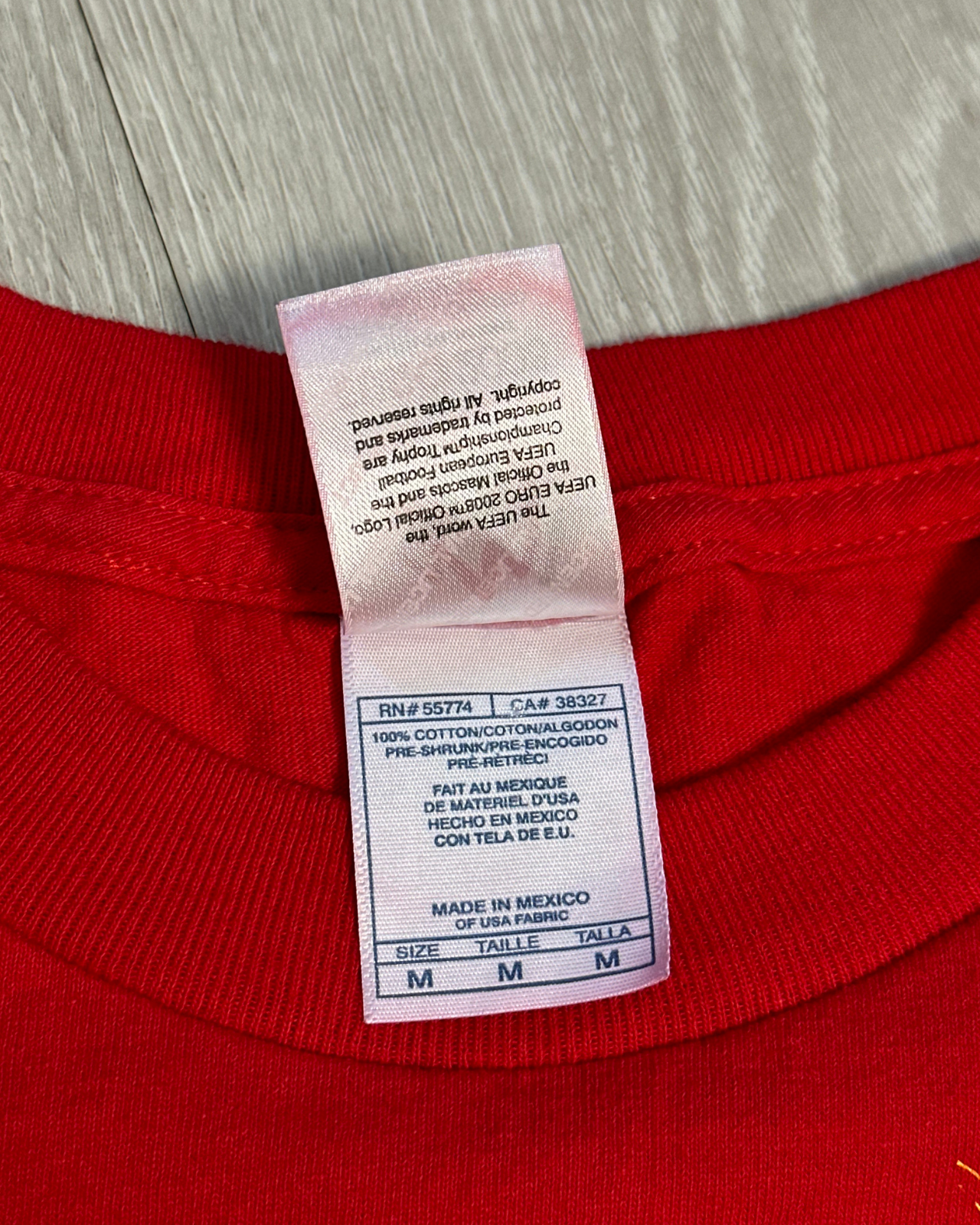 Y2K '08 UEFA EURO Portugal T-Shirt - Size M