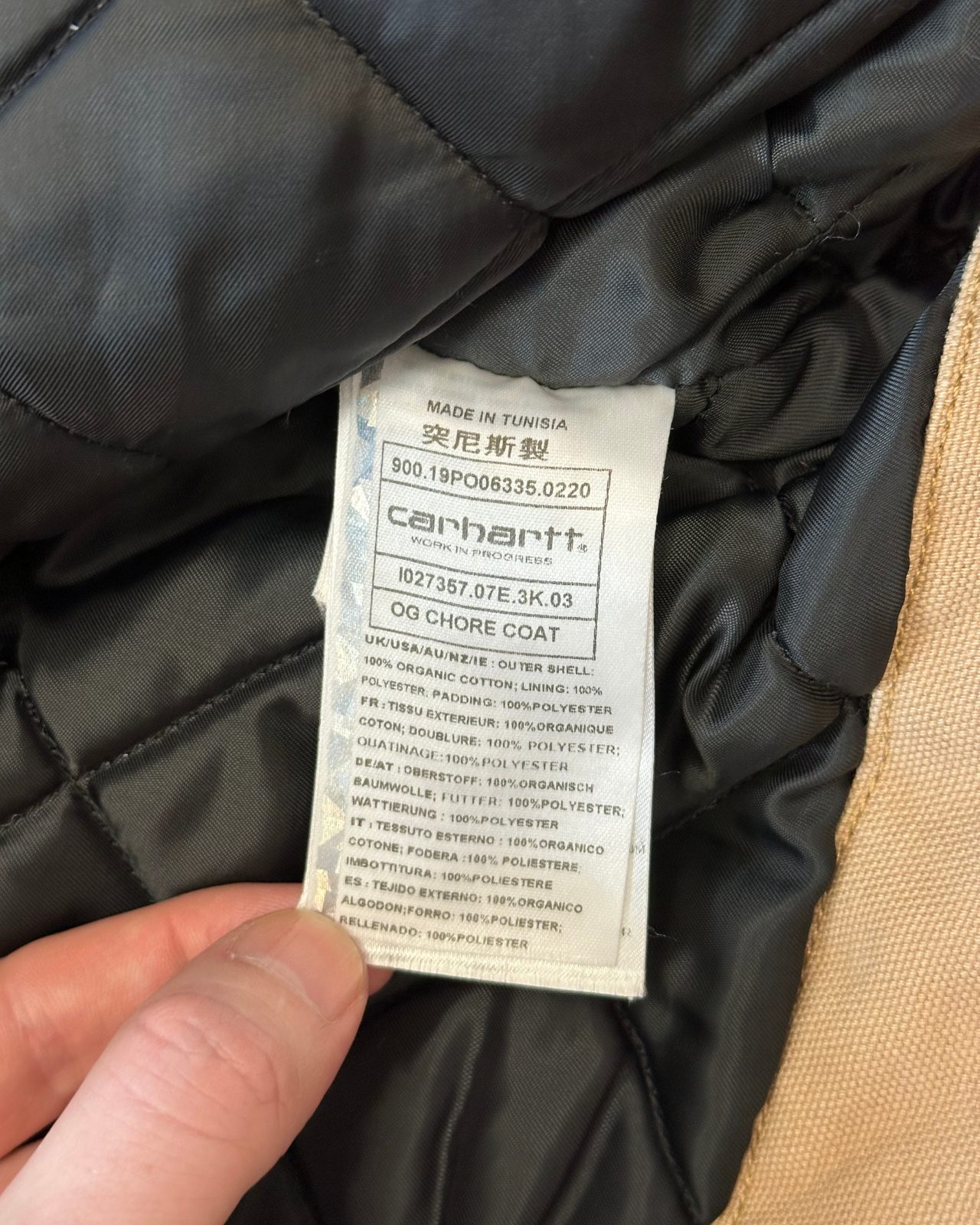 Carhartt WIP OG Chore Coat - Size XL