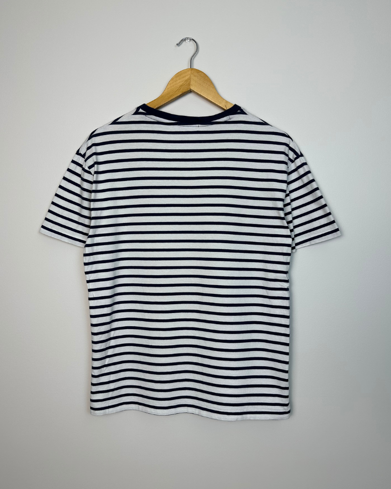 Polo Ralph Lauren Striped V-Neck Pocket T-Shirt - Size S
