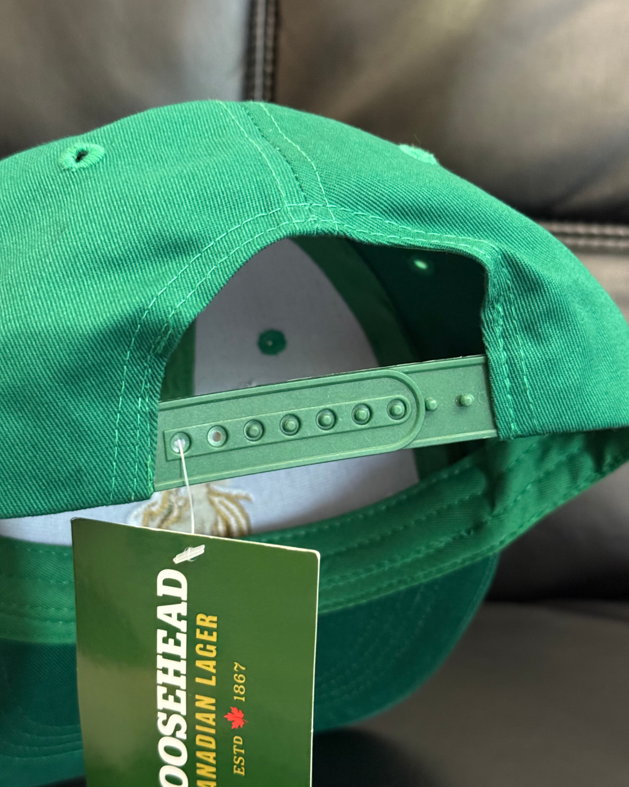 NWT - Moosehead Lager Beer Promo Snapback Hat