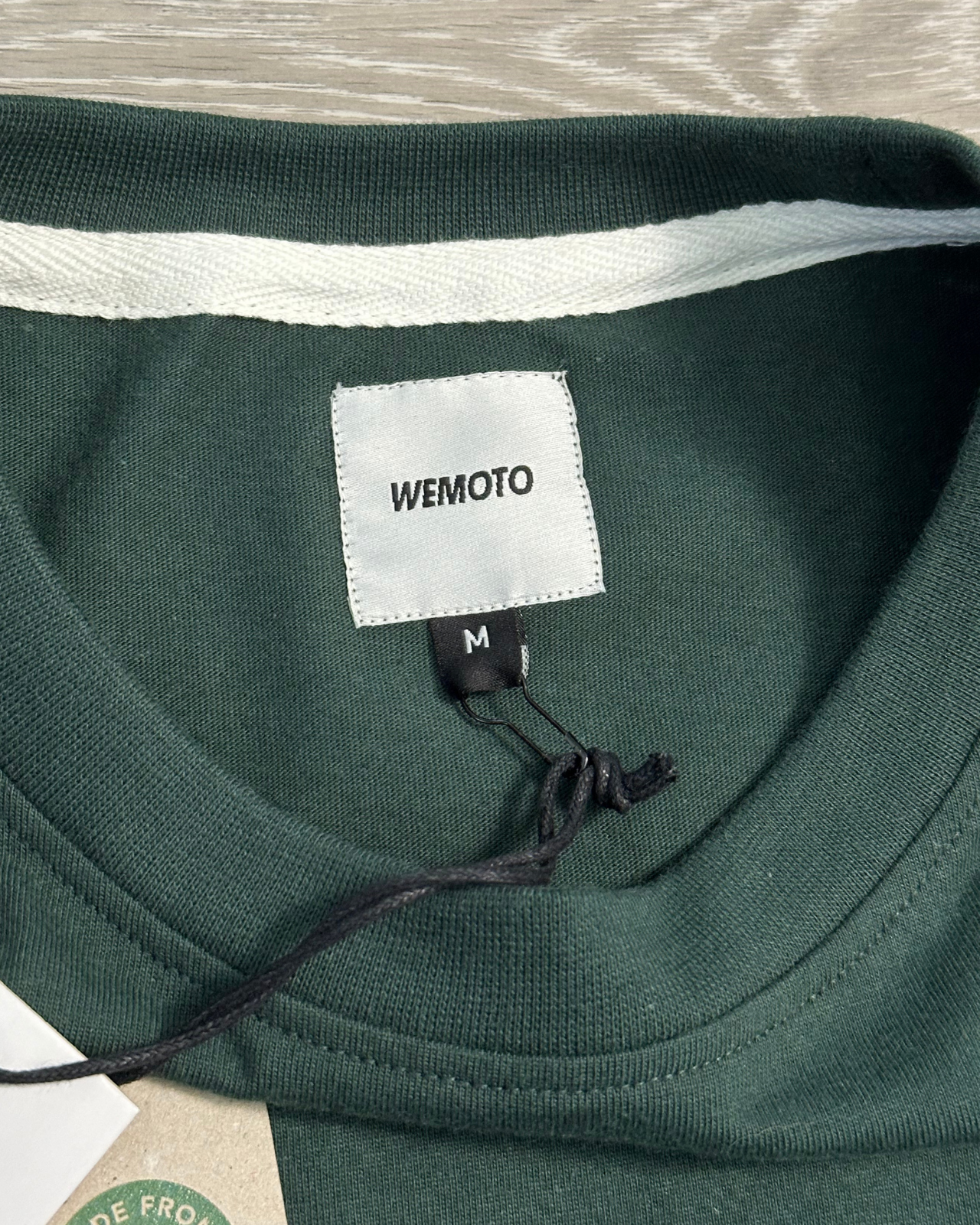 Sample NWT Wemoto Record Tee / Green