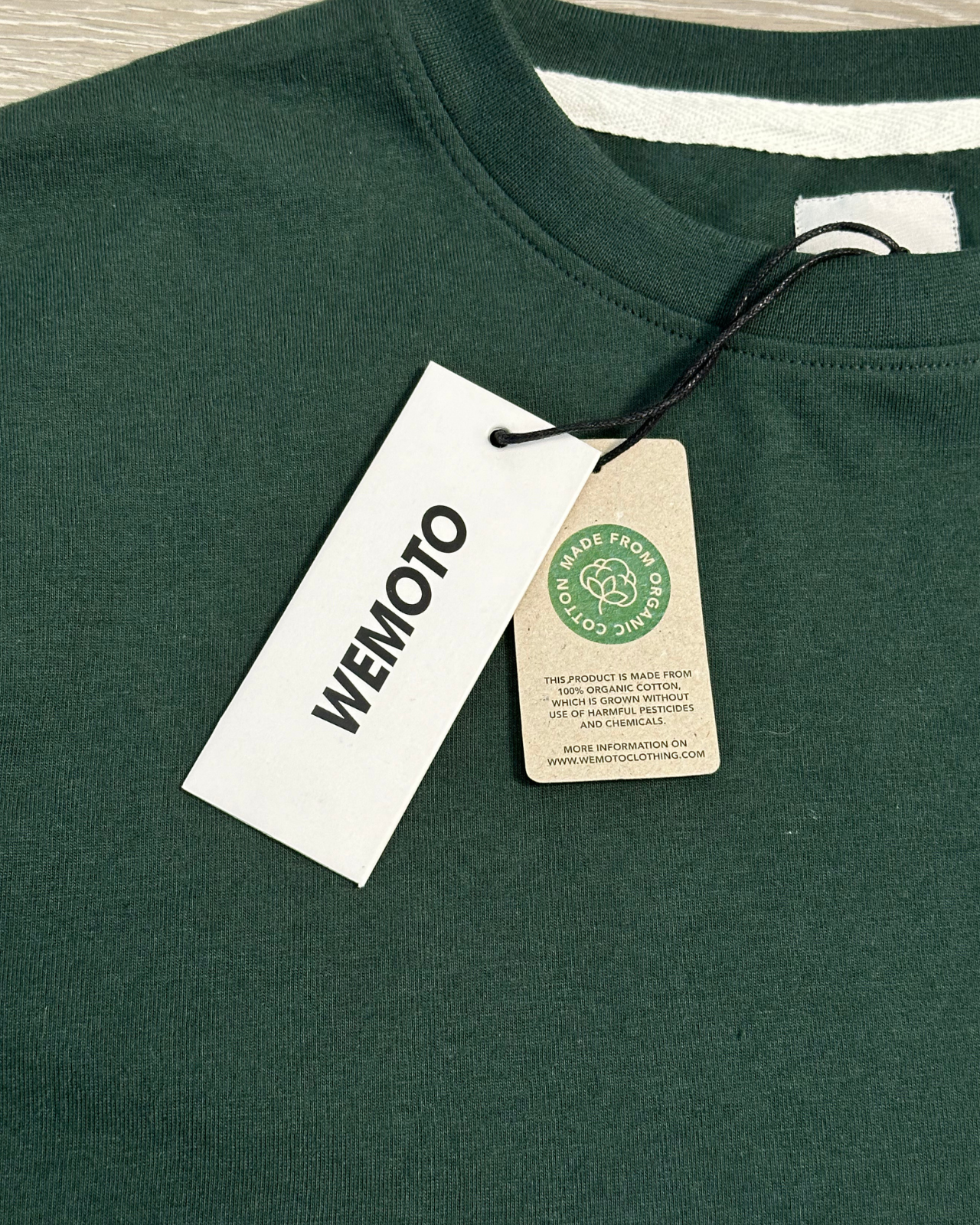 Sample NWT Wemoto Record Tee / Green